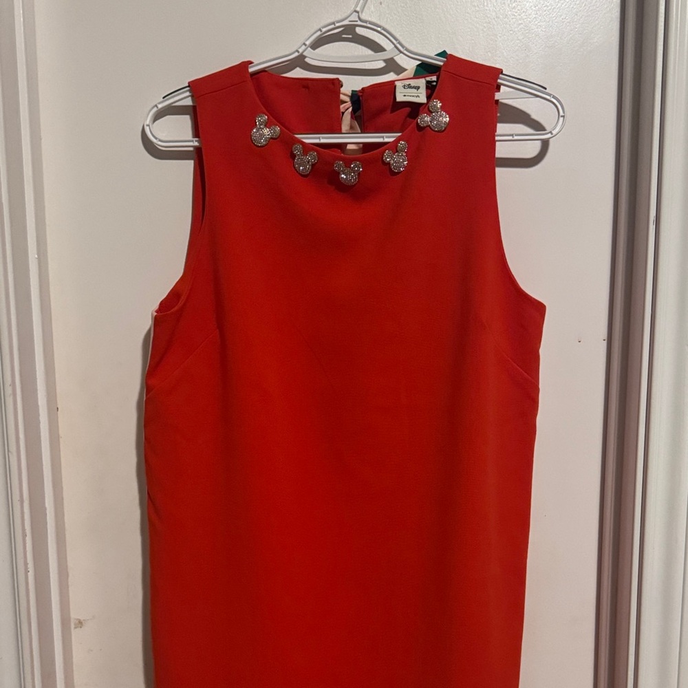 Disney Red Sleeveless Mini Dress